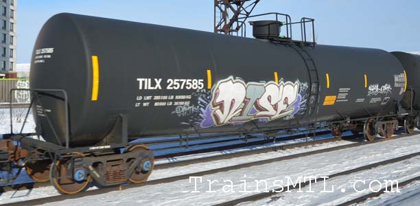 Car/wagon TILX257585 left side / coté gauche